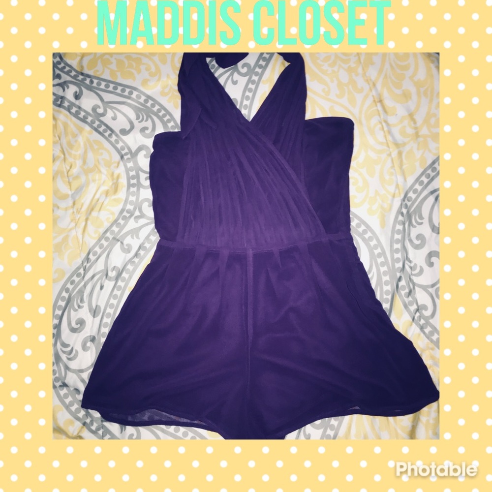 Latiste Purple Romper